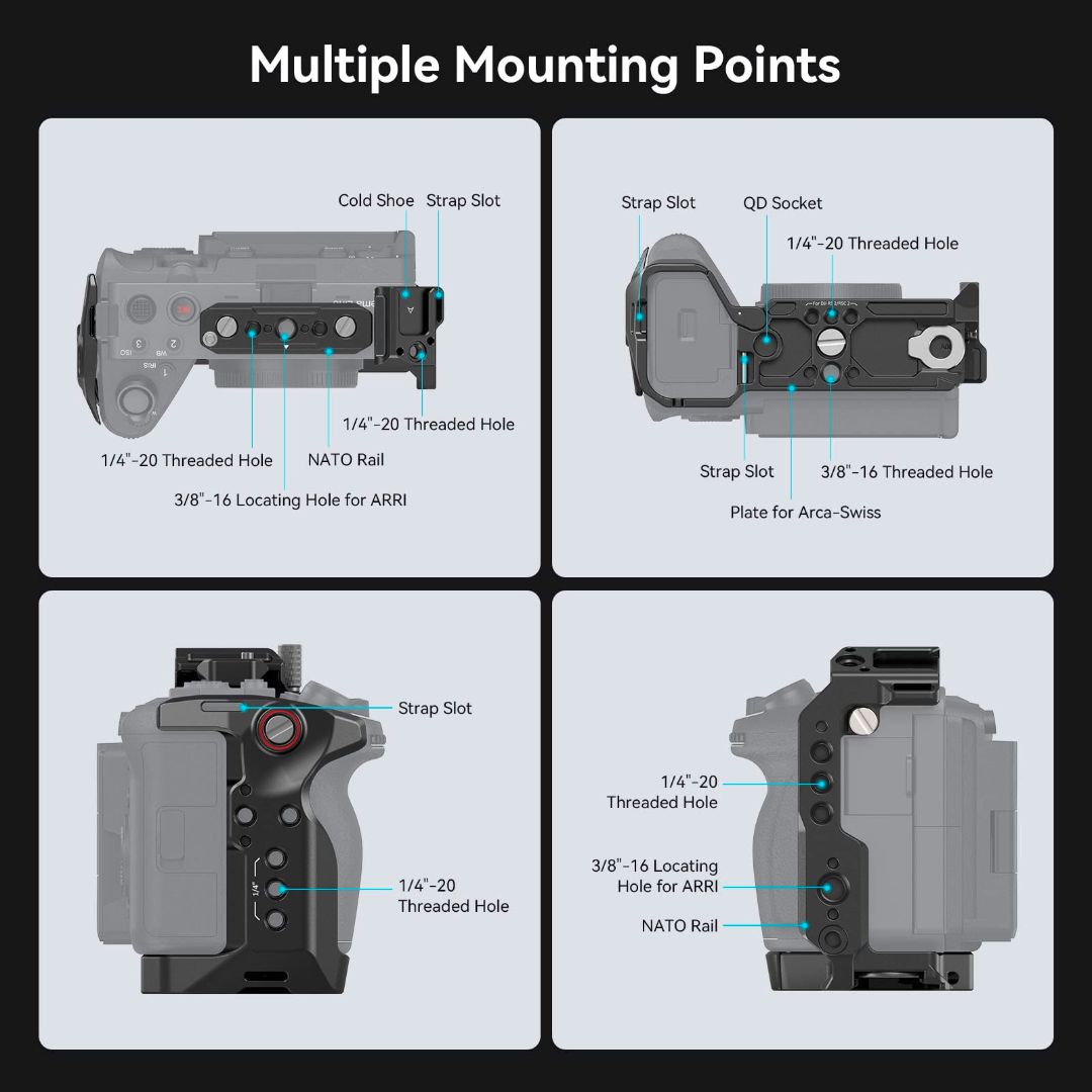 SmallRig Cage za Sony FX30 / FX3 4183 - 2